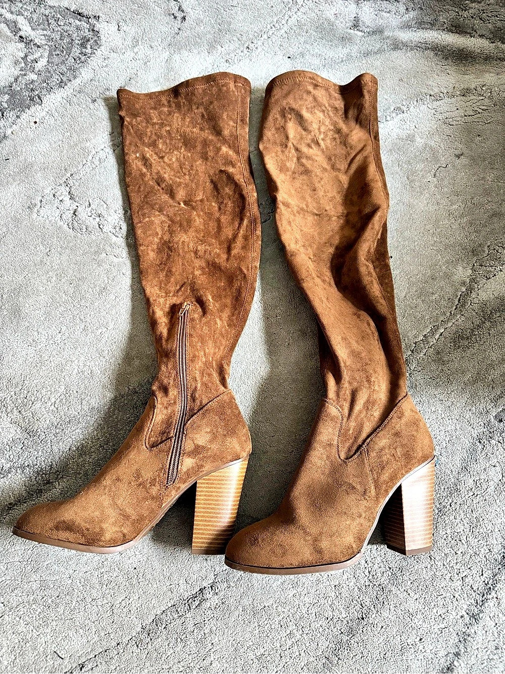 Over-the-Knee Boots Brown US 8